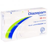 Valium generic diazepam 10mg x 200 by Psicofarma lab , USA to USA