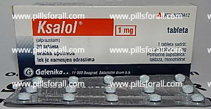 Xanax generic Ksalol ( alprazolam ) 1mg x 180 pills. Delivery from EU.  